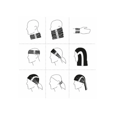 Eşarfă unisex HV TWISTER / Rimeck / Șepci, căciuli, bonete, capeline