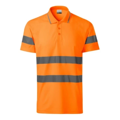 Tricou polo unisex de vizibilitate ridicată HV RUNWAY / Rimeck / Tricouri, bluze, cămăși