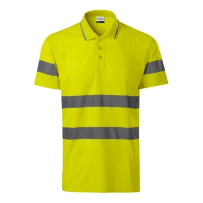 Tricou polo unisex de vizibilitate ridicată HV RUNWAY / Rimeck / Tricouri, bluze, cămăși
