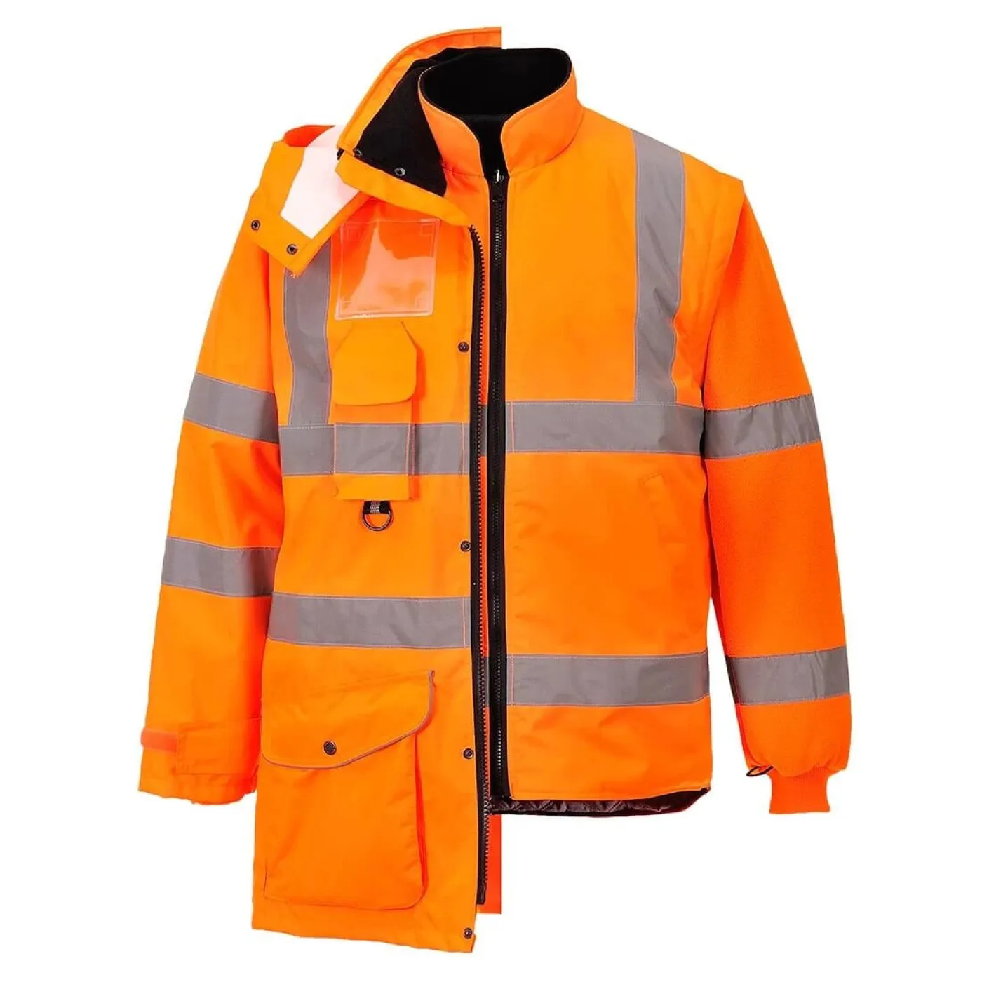 RT27 - Jachetă Traffic 7-in-1 HiVis RIS / Portwest / Jachete și geci