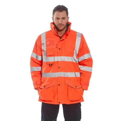 RT27 - Jachetă Traffic 7-in-1 HiVis RIS / Portwest / Jachete și geci