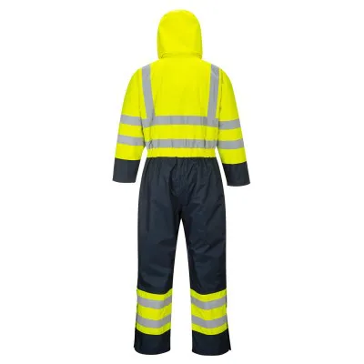 S485 - Combinezon HiVis Contrast căptușit / Portwest / Combinezoane de lucru