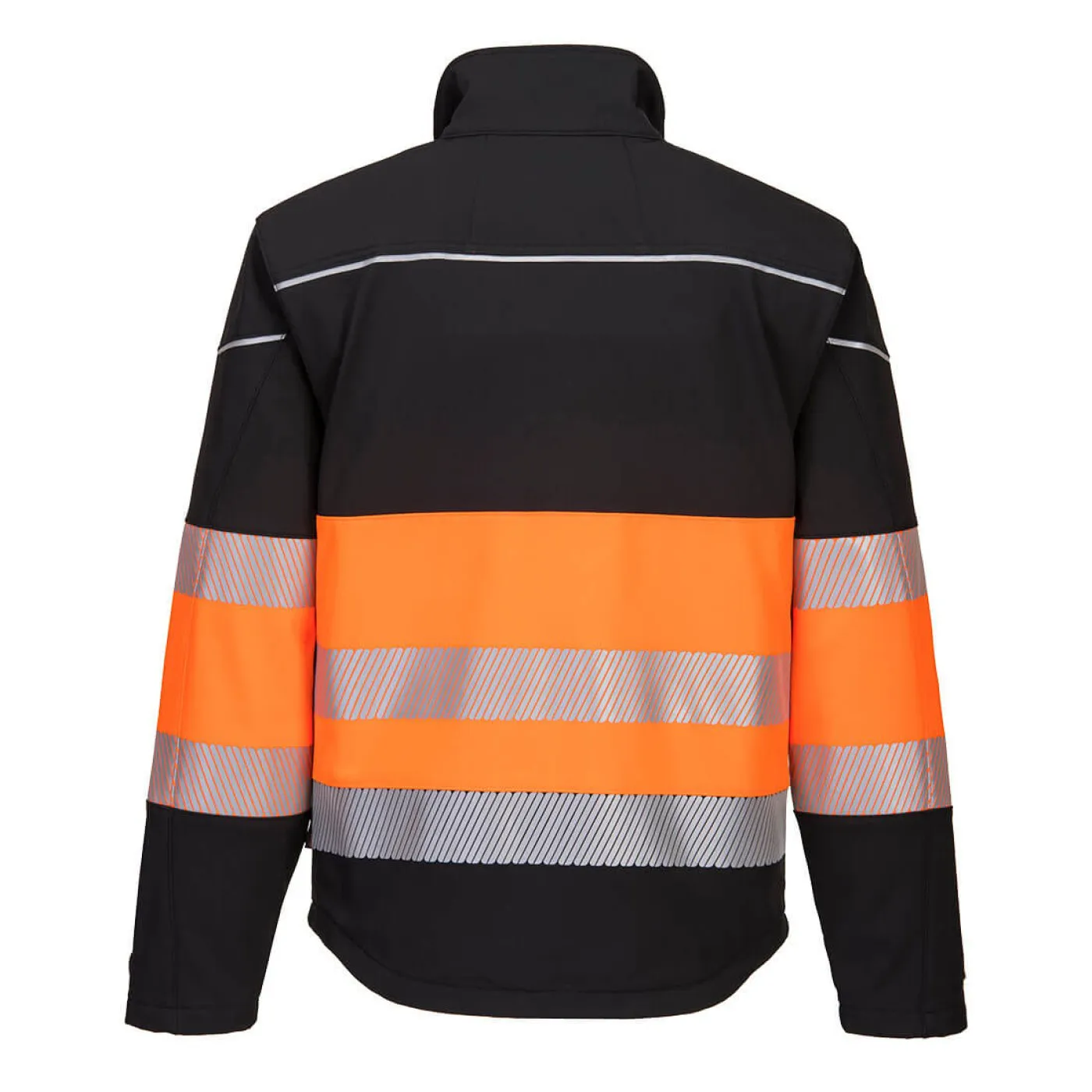 PW375 - Jachetă Softshell PW3 HiVis Clasa 1 / Portwest / Jachete și geci