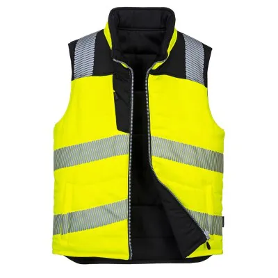 PW374 - Vestă reversibilă HiVis PW3 / Portwest / Veste de lucru și de semnalizare