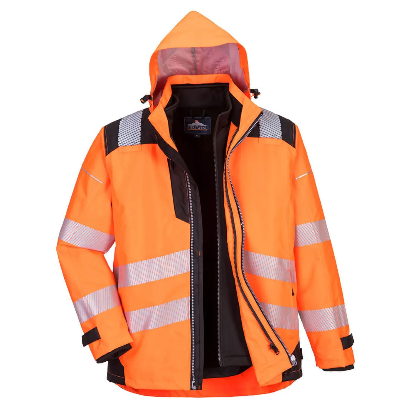 PW365 - Jachetă PW3 3-in-1 HiVis / Portwest / Jachete și geci
