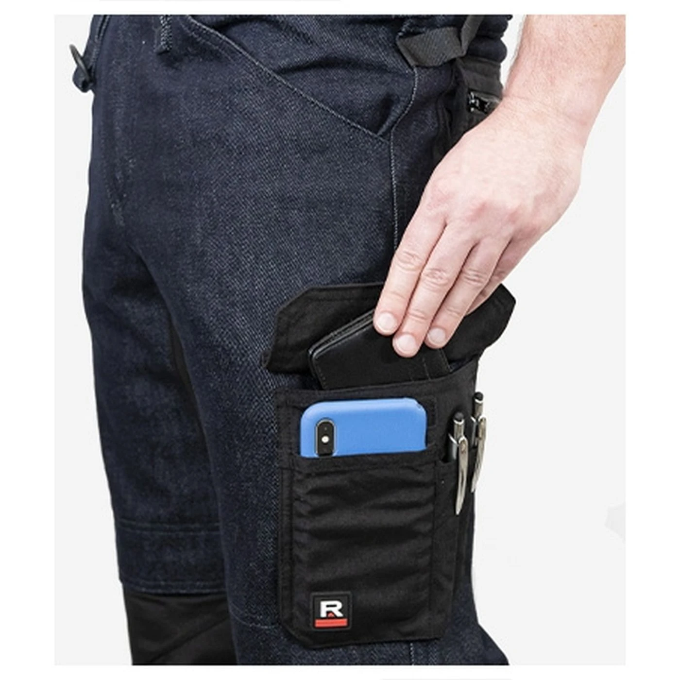 Blugi de muncă pentru bărbaţi VERTEX / Rimeck / Pantaloni, salopete, colanți