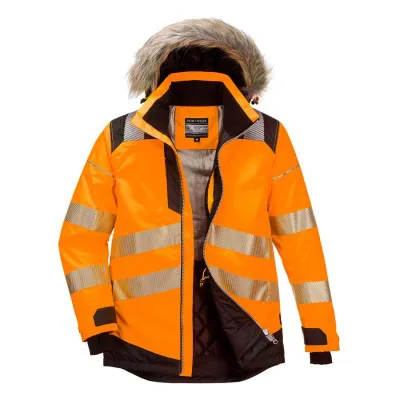 PW369 - Jachetă Parka de iarnă HI-VIS PW3 / Portwest / Jachete și geci