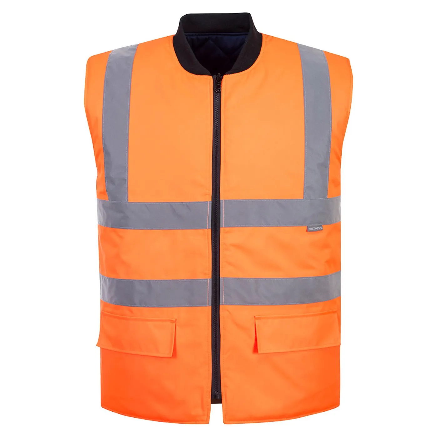S469 - Vesta termică reversibilă HiVis / Portwest / Veste de lucru și de semnalizare