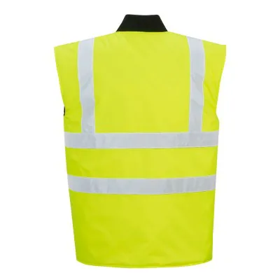 S469 - Vesta termică reversibilă HiVis / Portwest / Veste de lucru și de semnalizare