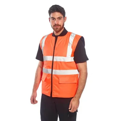 S469 - Vesta termică reversibilă HiVis / Portwest / Veste de lucru și de semnalizare