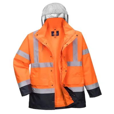S471 - Jachetă contrast trafic 4-in-1 HiVis / Portwest / Jachete și geci