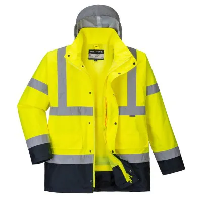 S471 - Jachetă contrast trafic 4-in-1 HiVis / Portwest / Jachete și geci