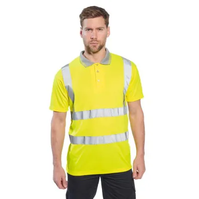 S477 - Tricou Polo HiVis / Portwest / Tricouri, bluze, cămăși