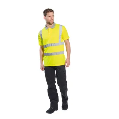 S477 - Tricou Polo HiVis / Portwest / Tricouri, bluze, cămăși