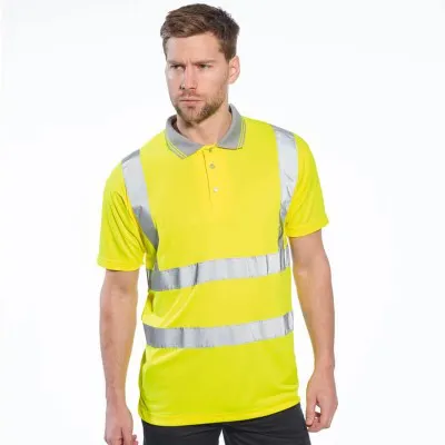 S477 - Tricou Polo HiVis / Portwest / Tricouri, bluze, cămăși
