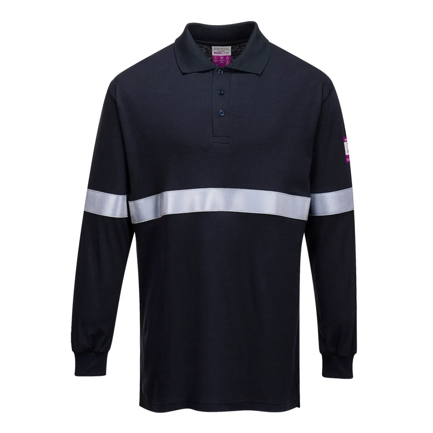 FR03 - Tricou Polo antistatic și ignifug / Portwest / Îmbrăcăminte antistatică și ignifugă