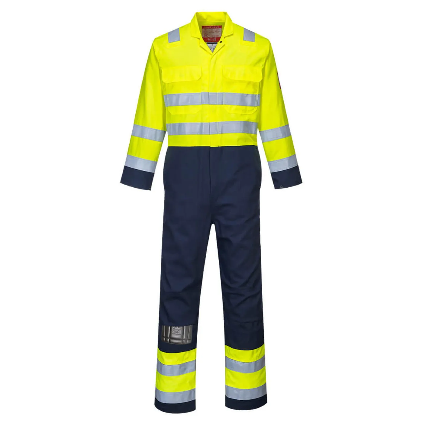 BIZ7 - Combinezon Bizweld Hi-Vis antistatic / Portwest / Îmbrăcăminte antistatică și ignifugă
