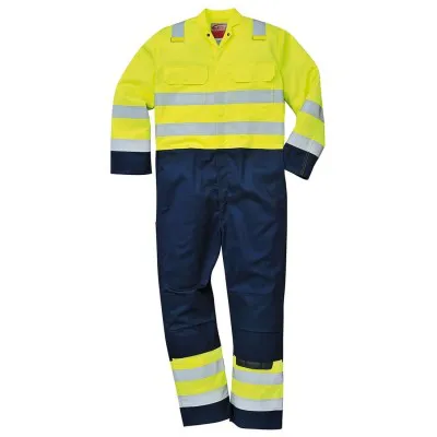 BIZ7 - Combinezon Bizweld Hi-Vis antistatic / Portwest / Îmbrăcăminte antistatică și ignifugă