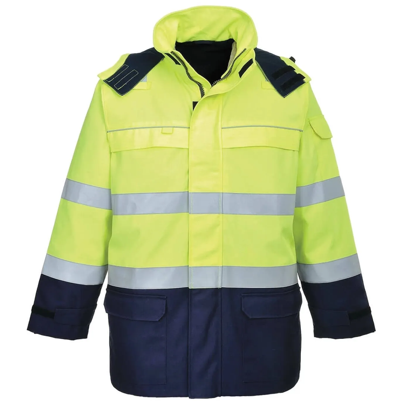 FR79 - Jachetă Bizflame Arc HiVis Multi-Norm / Portwest / Îmbrăcăminte antistatică și ignifugă