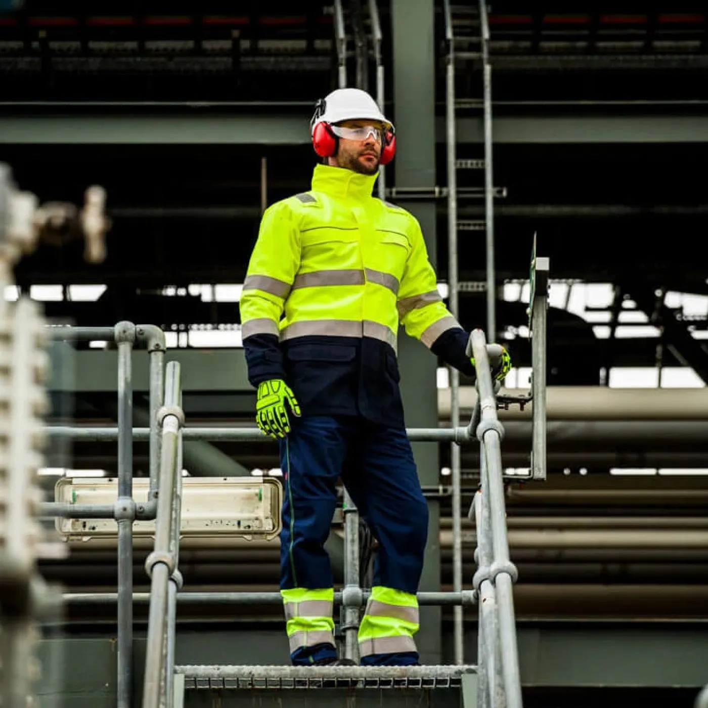 FR79 - Jachetă Bizflame Arc HiVis Multi-Norm / Portwest / Îmbrăcăminte antistatică și ignifugă