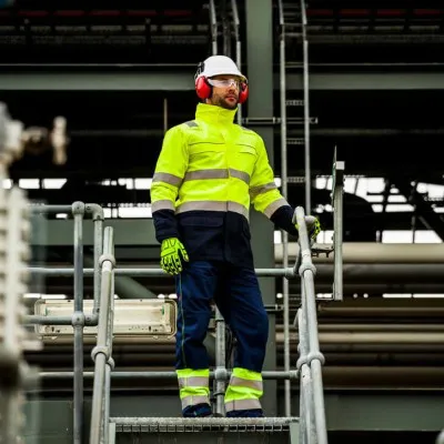 FR79 - Jachetă Bizflame Arc HiVis Multi-Norm / Portwest / Îmbrăcăminte antistatică și ignifugă