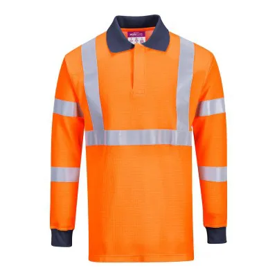 FR76 - Tricou Polo RIS ignifug / Portwest / Îmbrăcăminte antistatică și ignifugă