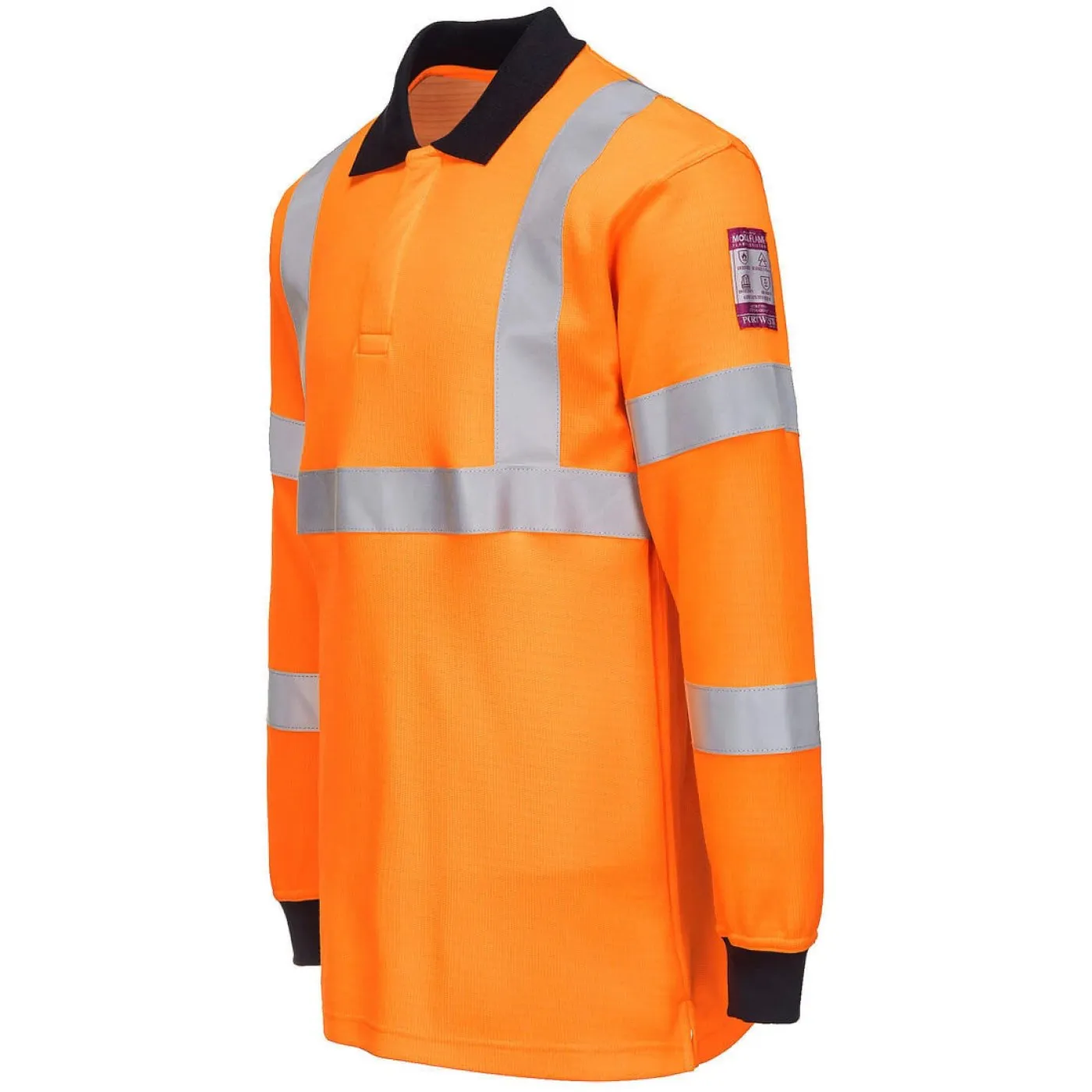 FR76 - Tricou Polo RIS ignifug / Portwest / Îmbrăcăminte antistatică și ignifugă