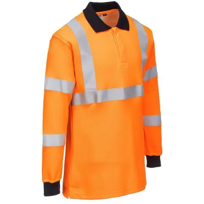 FR76 - Tricou Polo RIS ignifug / Portwest / Îmbrăcăminte antistatică și ignifugă