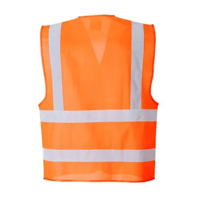FR75 - Vestă HiVis ignifugă / Portwest / Îmbrăcăminte antistatică și ignifugă