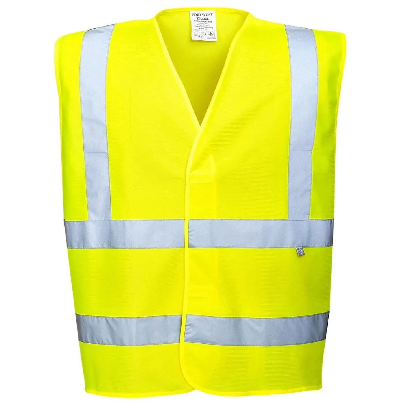 FR75 - Vestă HiVis ignifugă / Portwest / Îmbrăcăminte antistatică și ignifugă