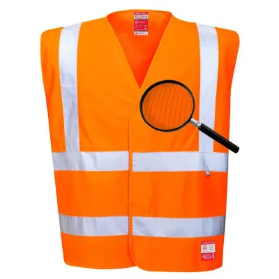 FR71 - Vestă HiVis antistatică și ignifugă / Portwest / Îmbrăcăminte antistatică și ignifugă
