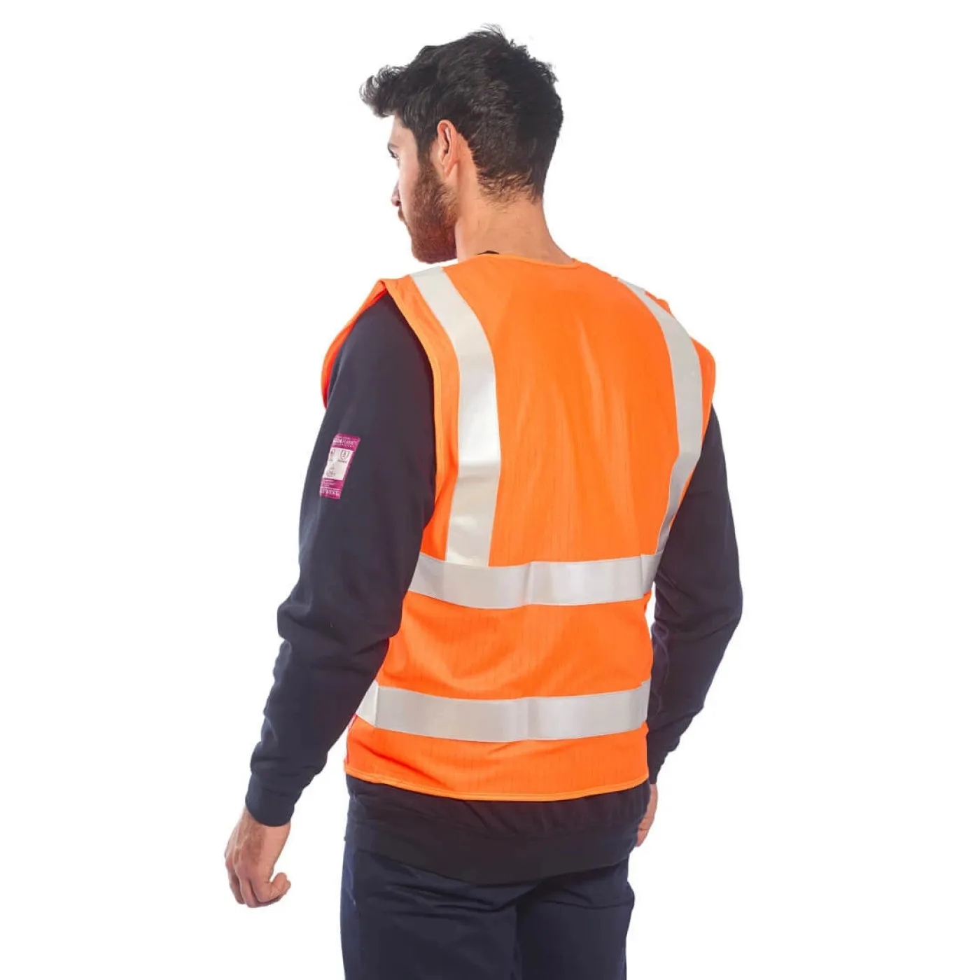FR71 - Vestă HiVis antistatică și ignifugă / Portwest / Îmbrăcăminte antistatică și ignifugă