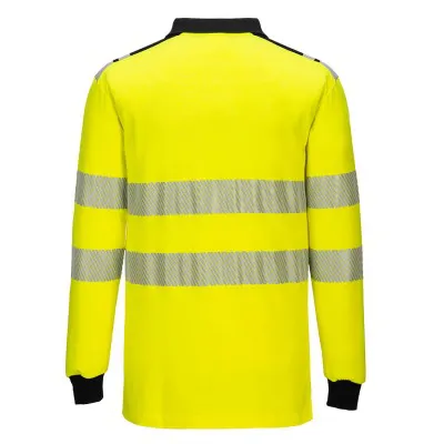 FR702 - Tricou Polo HiVis ignifug / Portwest / Îmbrăcăminte antistatică și ignifugă