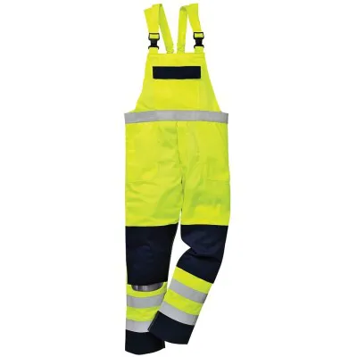FR63 - Salopetă HiVis Multi-Norm / Portwest / Îmbrăcăminte antistatică și ignifugă