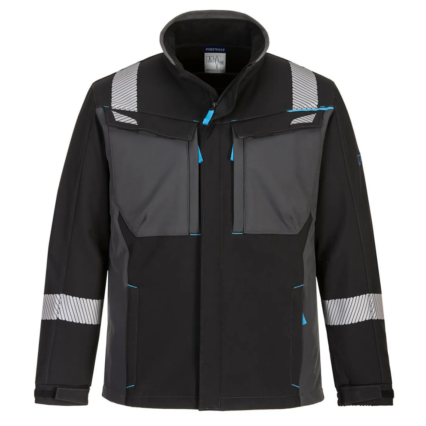 FR704 - Jachetă Softshell ignifugă WX3 / Portwest / Îmbrăcăminte antistatică și ignifugă