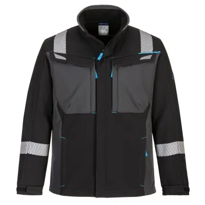 FR704 - Jachetă Softshell ignifugă WX3 / Portwest / Îmbrăcăminte antistatică și ignifugă