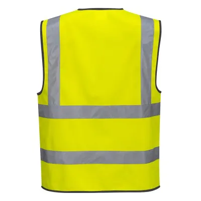 C375 - Vestă HiVis cu fermoar / Portwest / Veste de lucru și de semnalizare