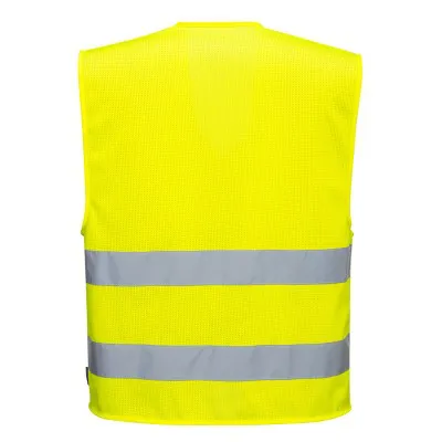C374 - Vestă HiVis cu 2 benzi gama MeshAir / Portwest / Veste de lucru și de semnalizare
