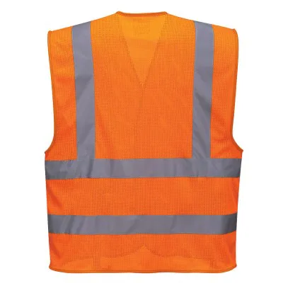 C370 - Vestă MeshAir Band&Brace / Portwest / Veste de lucru și de semnalizare