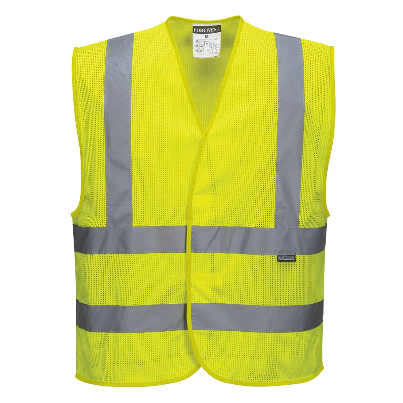 C370 - Vestă MeshAir Band&Brace / Portwest / Veste de lucru și de semnalizare