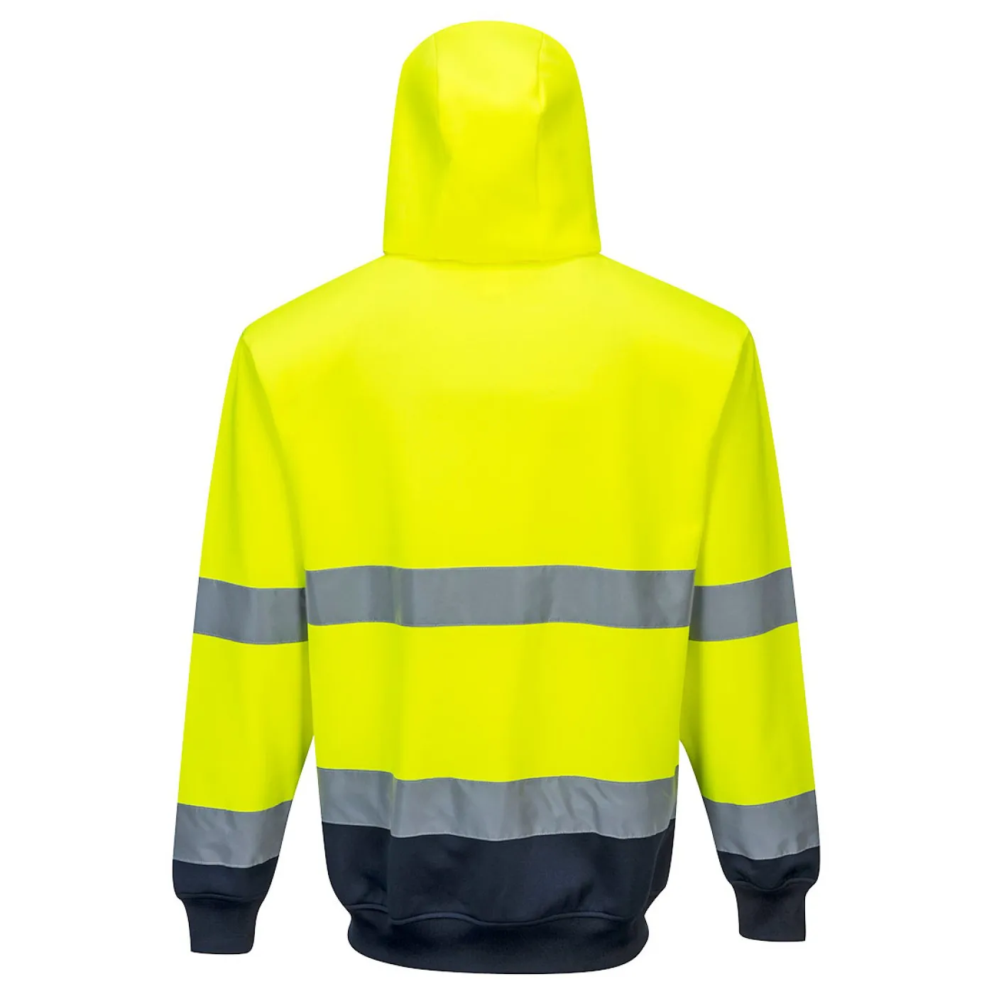 B317 - Hanorac bicolor cu fermoar si glugă / Portwest / Hanorace, bluze softshell, polar și fleece