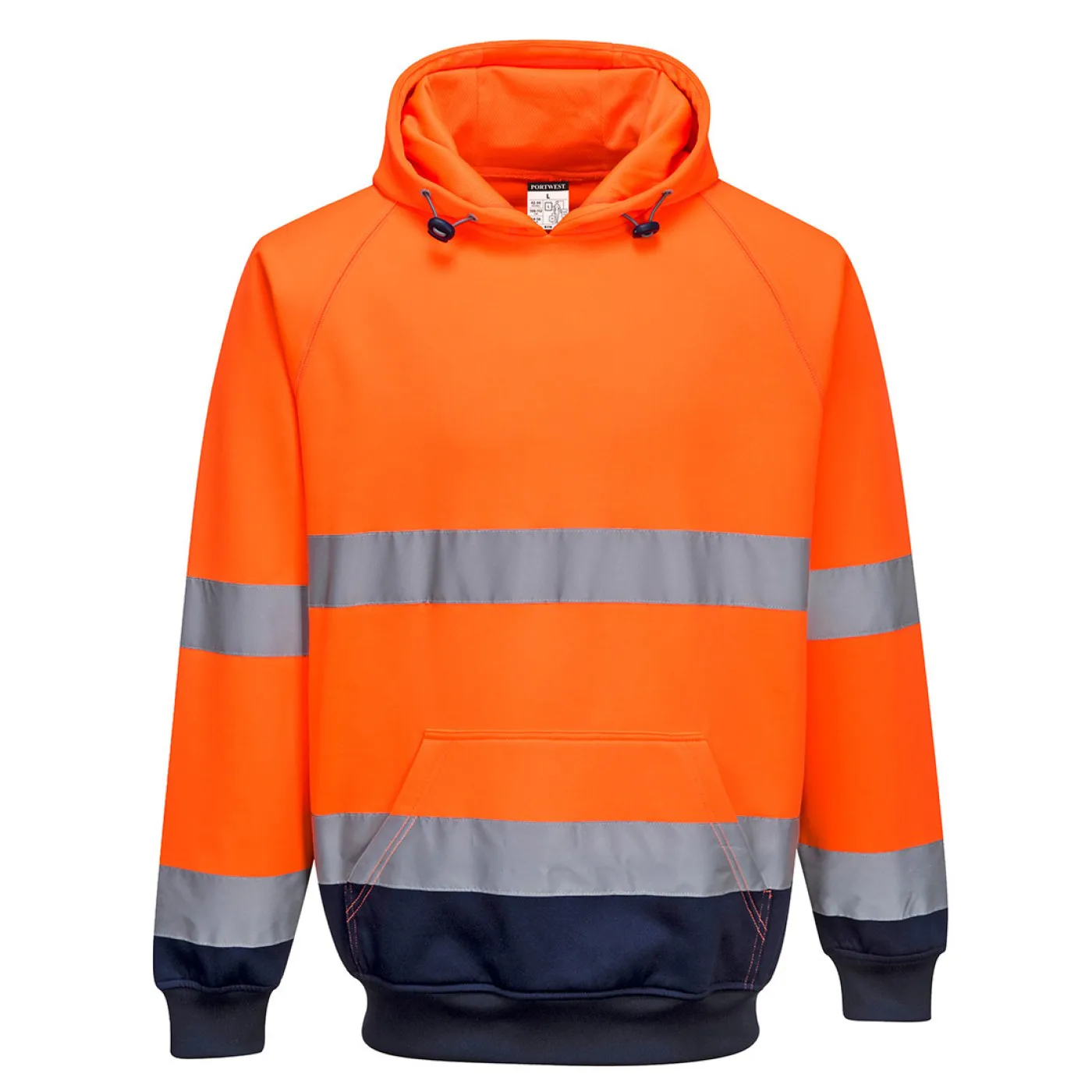 B316 - Hanorac bicolor cu glugă / Portwest / Hanorace, bluze softshell, polar și fleece