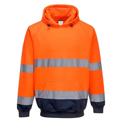 B316 - Hanorac bicolor cu glugă / Portwest / Hanorace, bluze softshell, polar și fleece