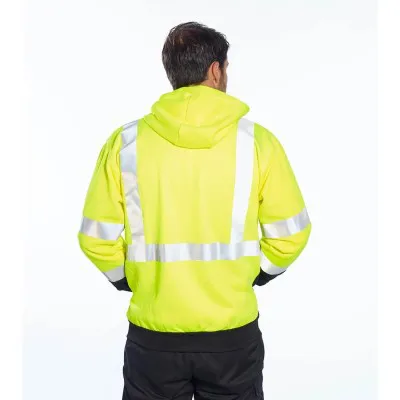 B315 - Hanorac HiVis Bicolor cu Fermoar / Portwest / Hanorace, bluze softshell, polar și fleece