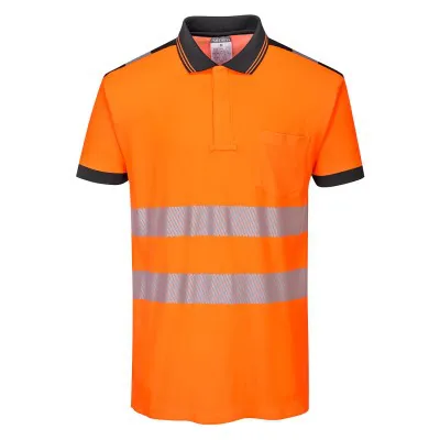 T180 - Tricou Polo PW3 HiVis Vision / Portwest / Tricouri, bluze, cămăși