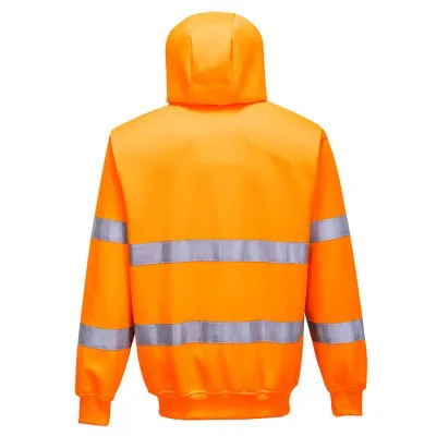 B305 - Hanorac HiVis cu fermoar frontal / Portwest / Hanorace, bluze softshell, polar și fleece