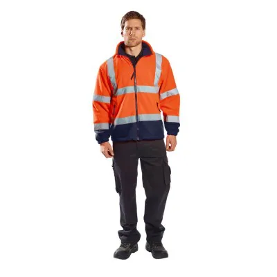 F301 - Fleece HiVis Bicolor / Portwest / Hanorace, bluze softshell, polar și fleece
