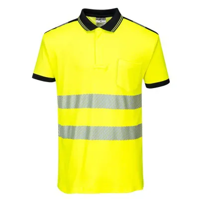 T180 - Tricou Polo PW3 HiVis Vision / Portwest / Tricouri, bluze, cămăși