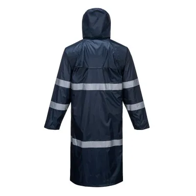 F438 - Pelerină de ploaie lungă IONA Classic / Portwest / Îmbrăcăminte de ploaie și impermeabilă