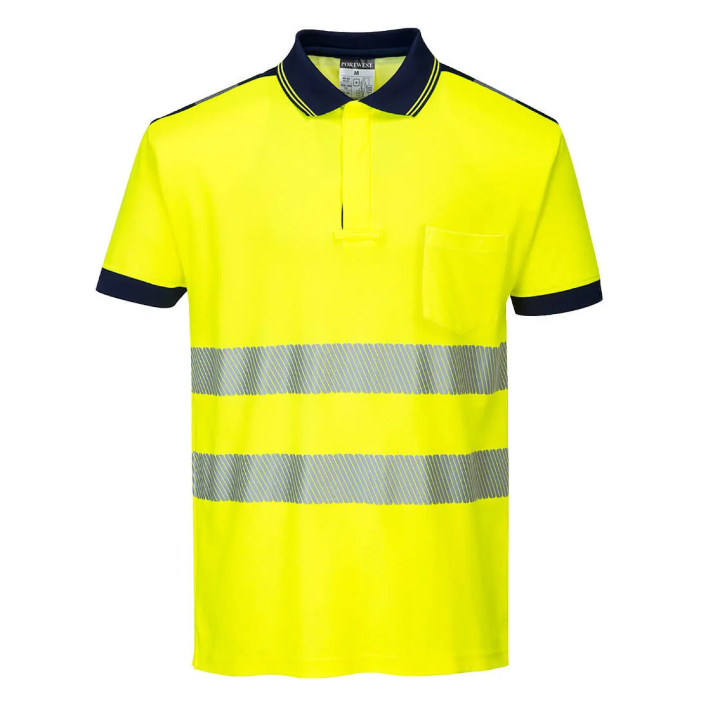 T180 - Tricou Polo PW3 HiVis Vision / Portwest / Tricouri, bluze, cămăși